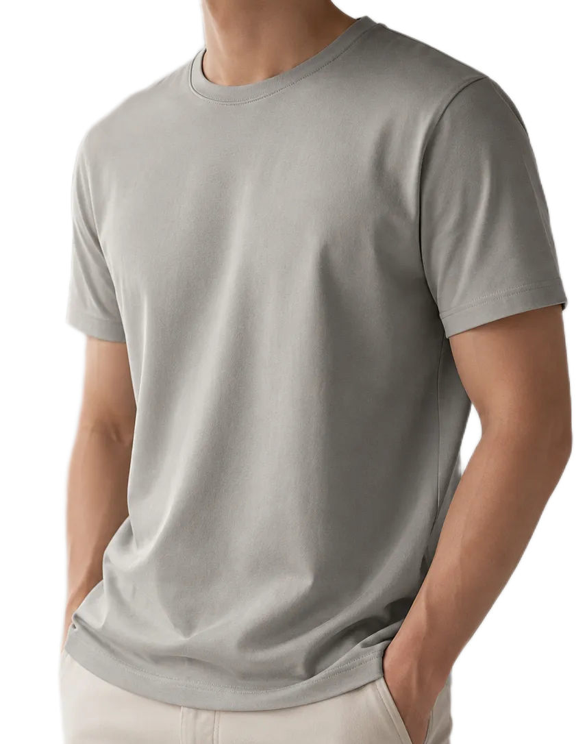 เสื้อพรีเมียมคอตตอน เสื้อยืด รับผลิตเสื้อยืด - View 1