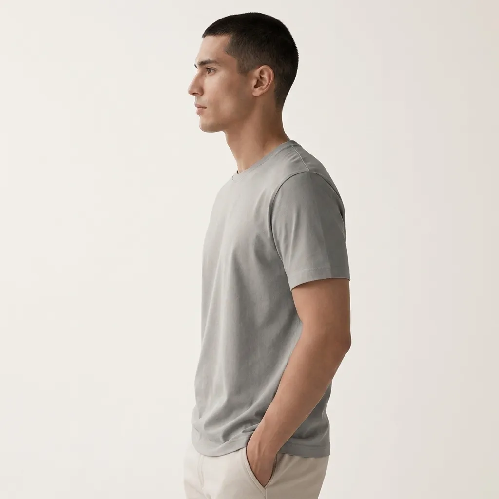 เสื้อพรีเมียมคอตตอน เสื้อยืด รับผลิตเสื้อยืด - View 3